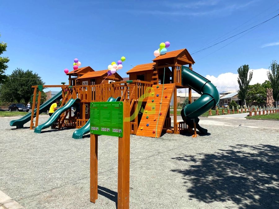 Детская деревянная площадка IgraGrad Домик 7